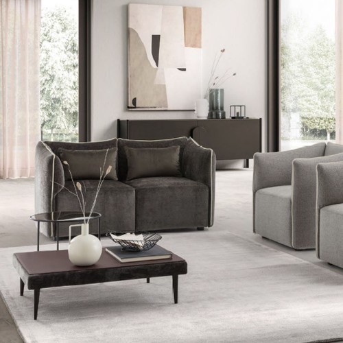 Canapea cu doua locuri Le Comfort, Kubik Loveseat 